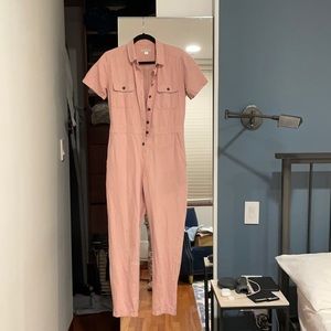 Pink jumpsuit Outerknown xs/tp